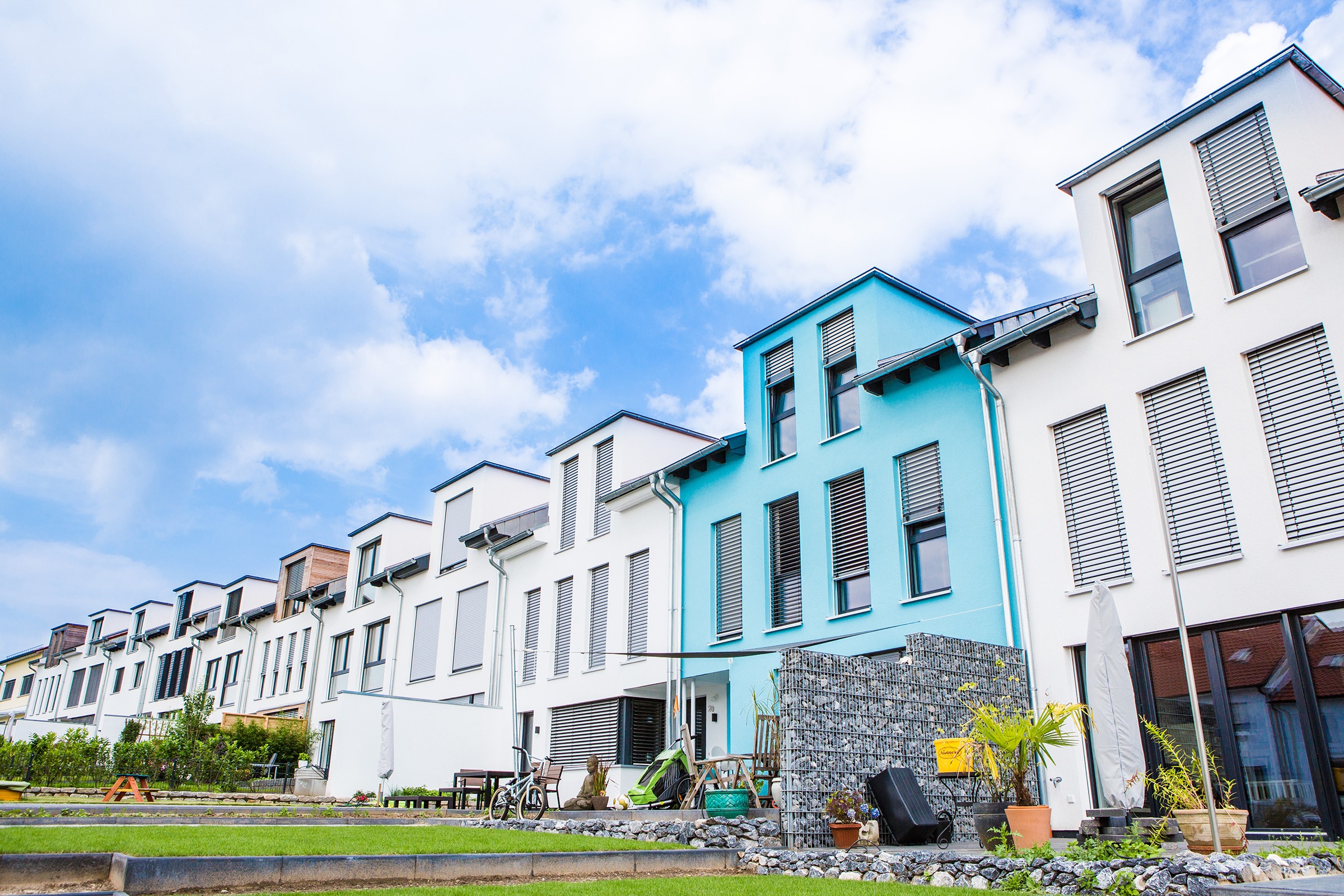 Mittendrin im Reihenhaus