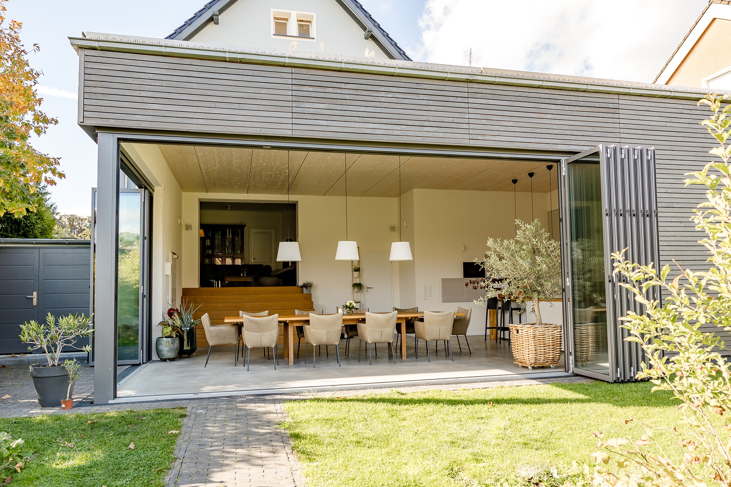 Wohnraumerweiterung mit XXL-Küche