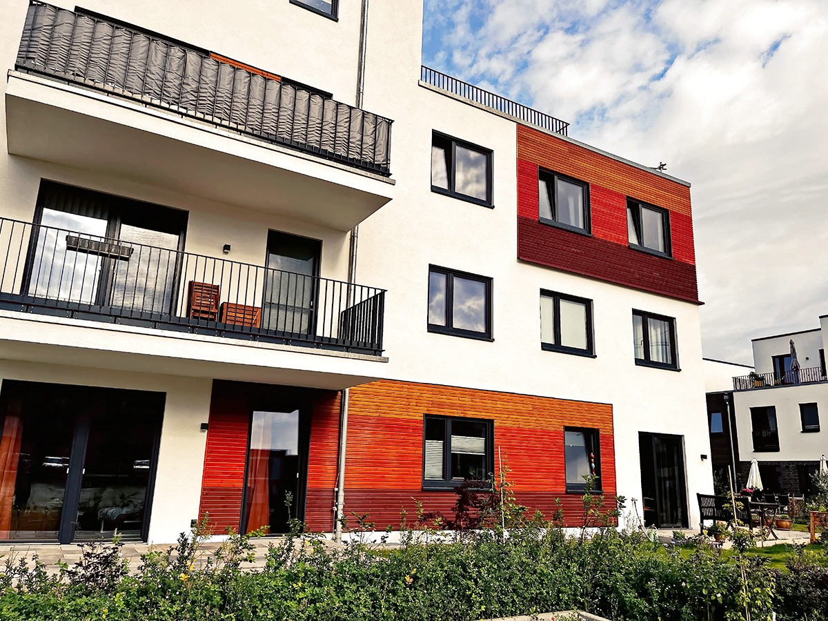 Mehrfamilienhäuser aus Holz