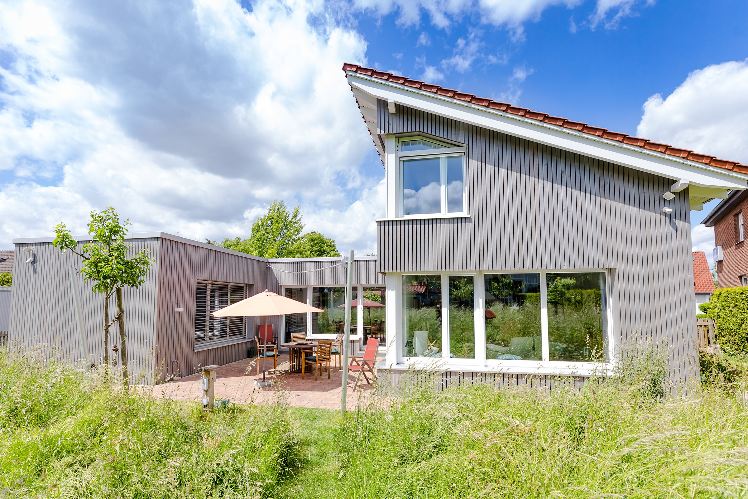 Einfamilienhaus mit außergewöhnlicher Architektur