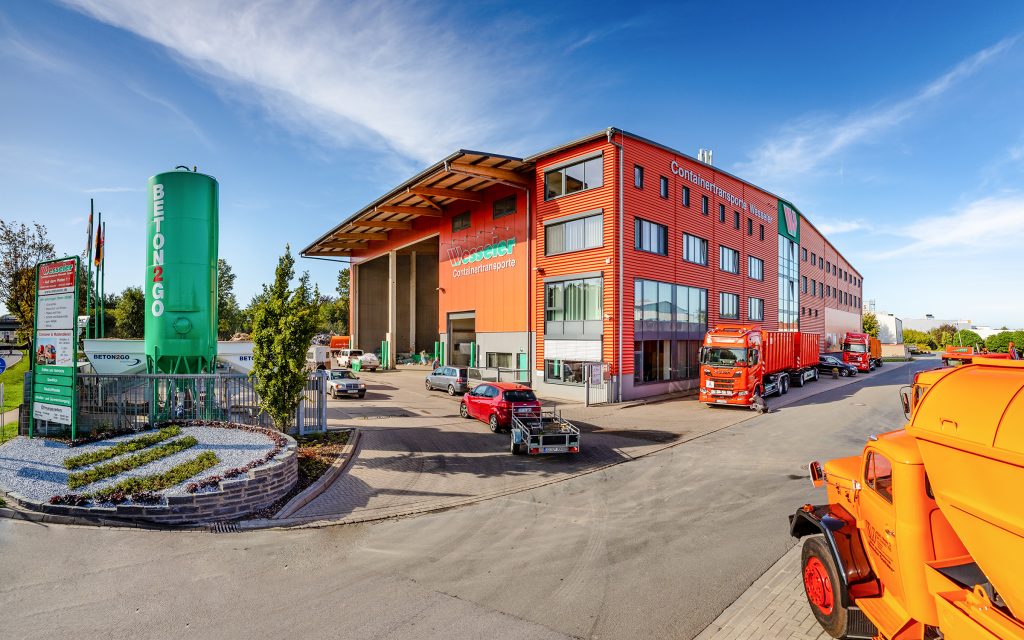 Mischbauweise bei Containertransporte Wesseler