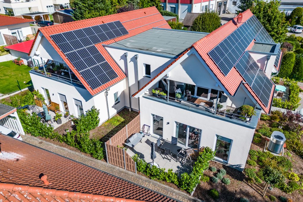 Sechs Wohneinheiten in Hybridbauweise