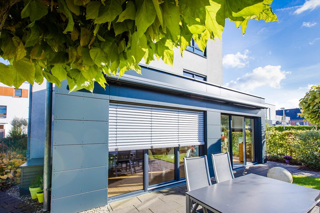 Anbau mit hohem architektonischen Anspruch